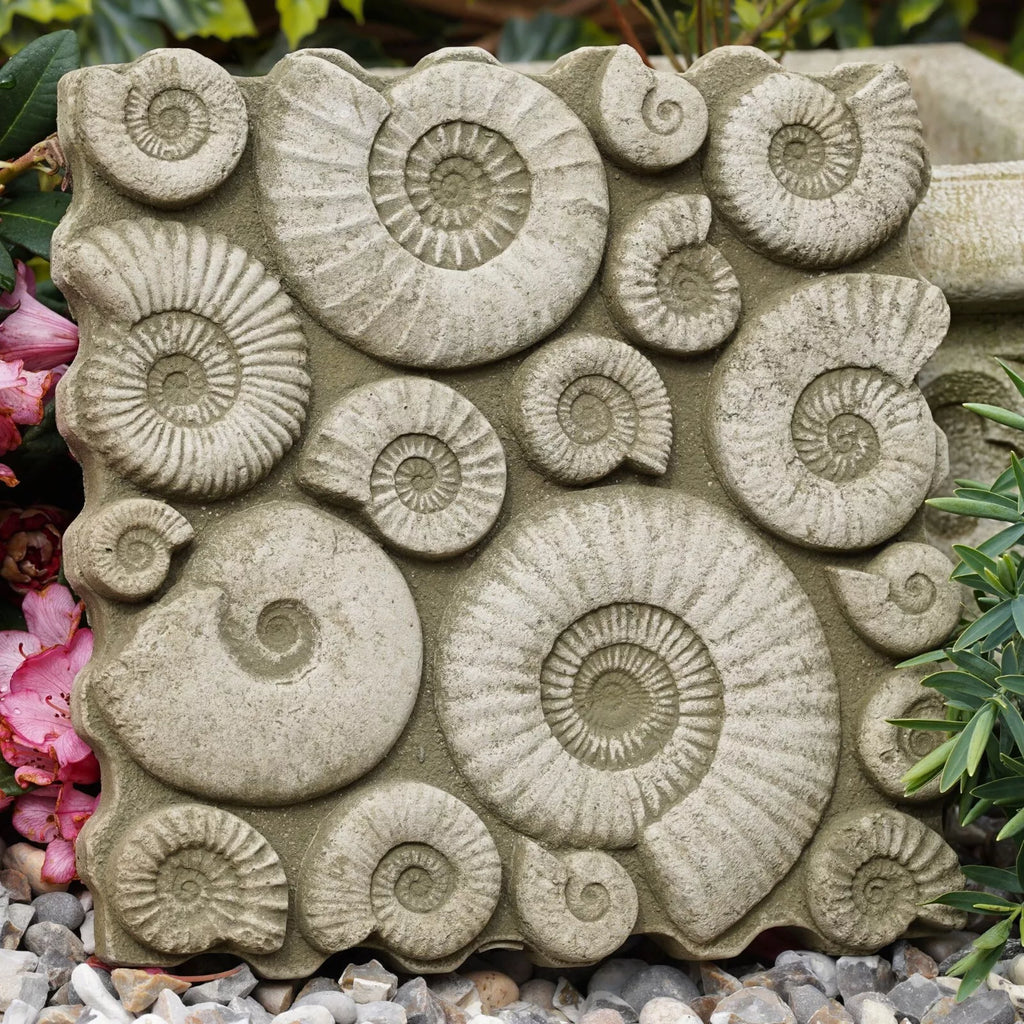 Fossil Wall Stone Statue