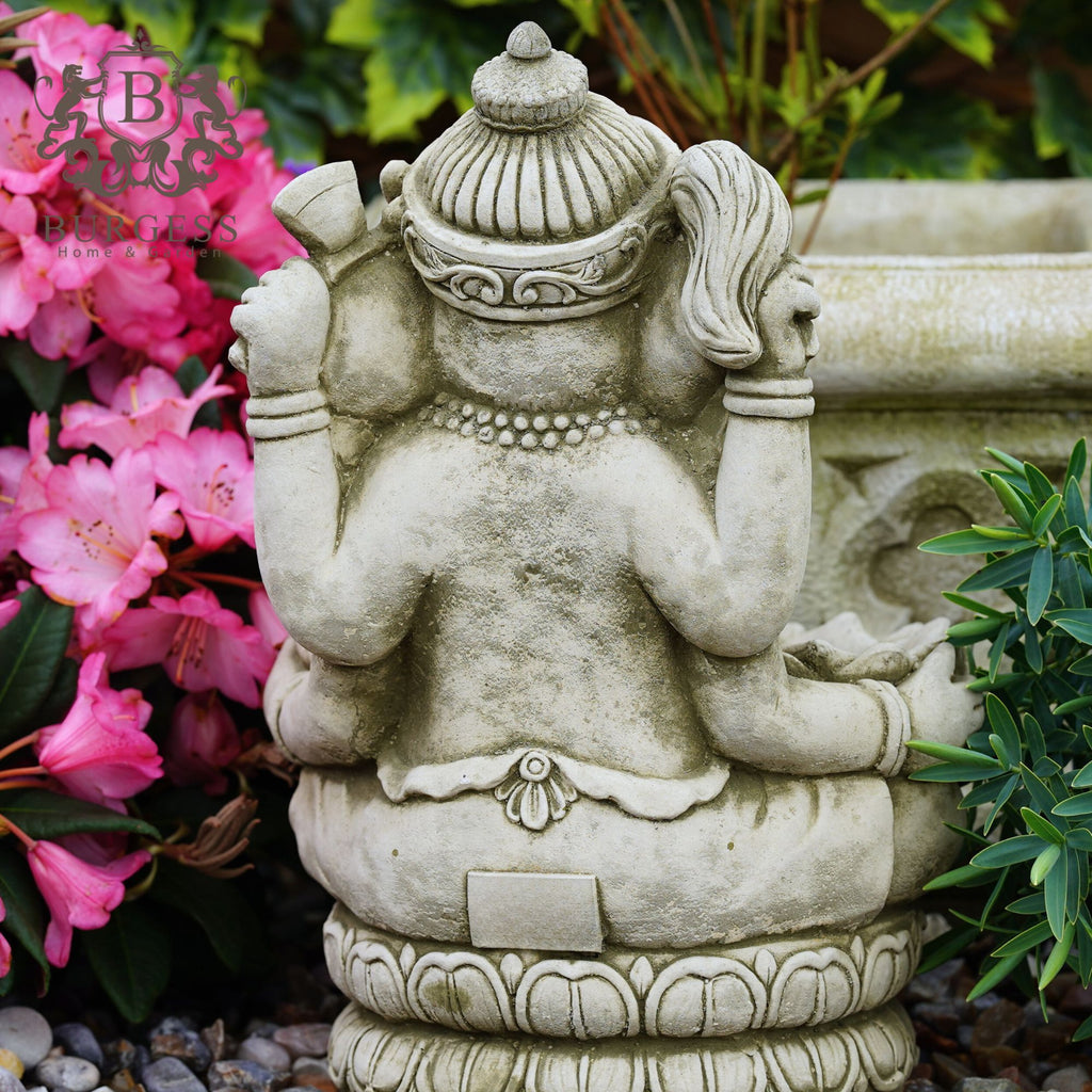 Ganesh Birdfeeder Statue