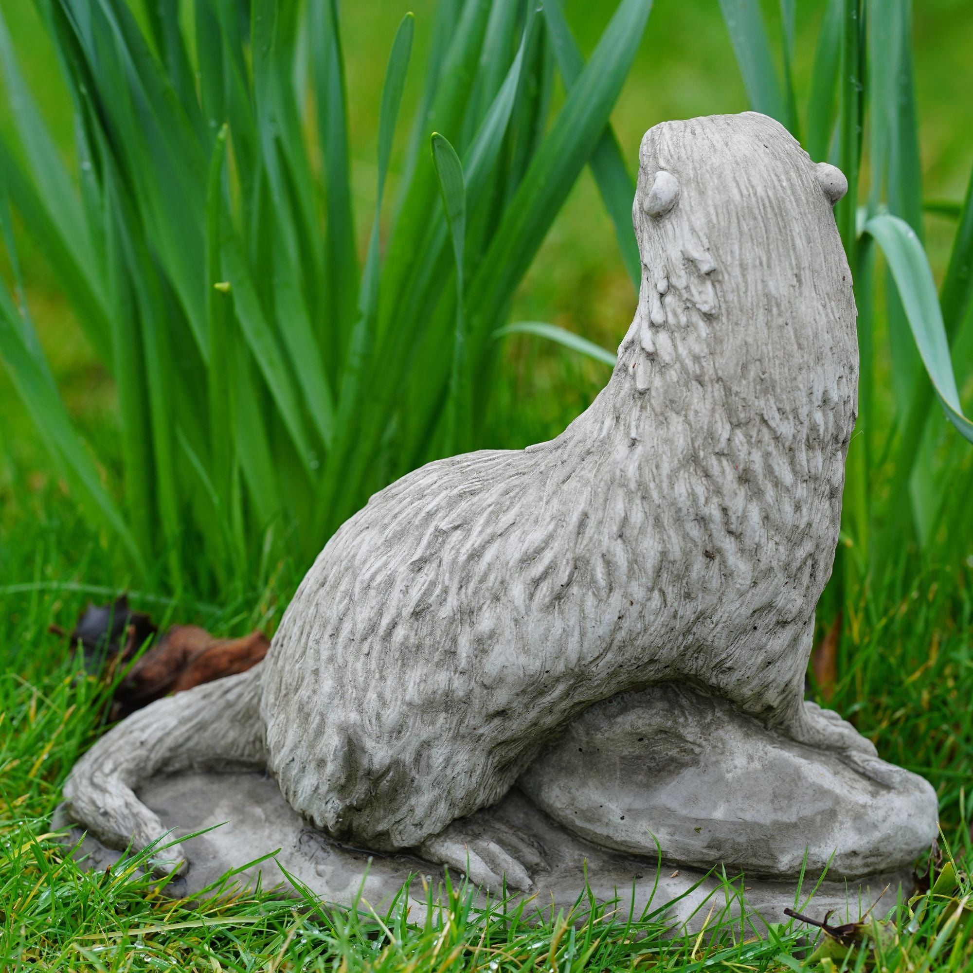 Otter Stone Statue