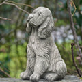 Spaniel Stone Statue