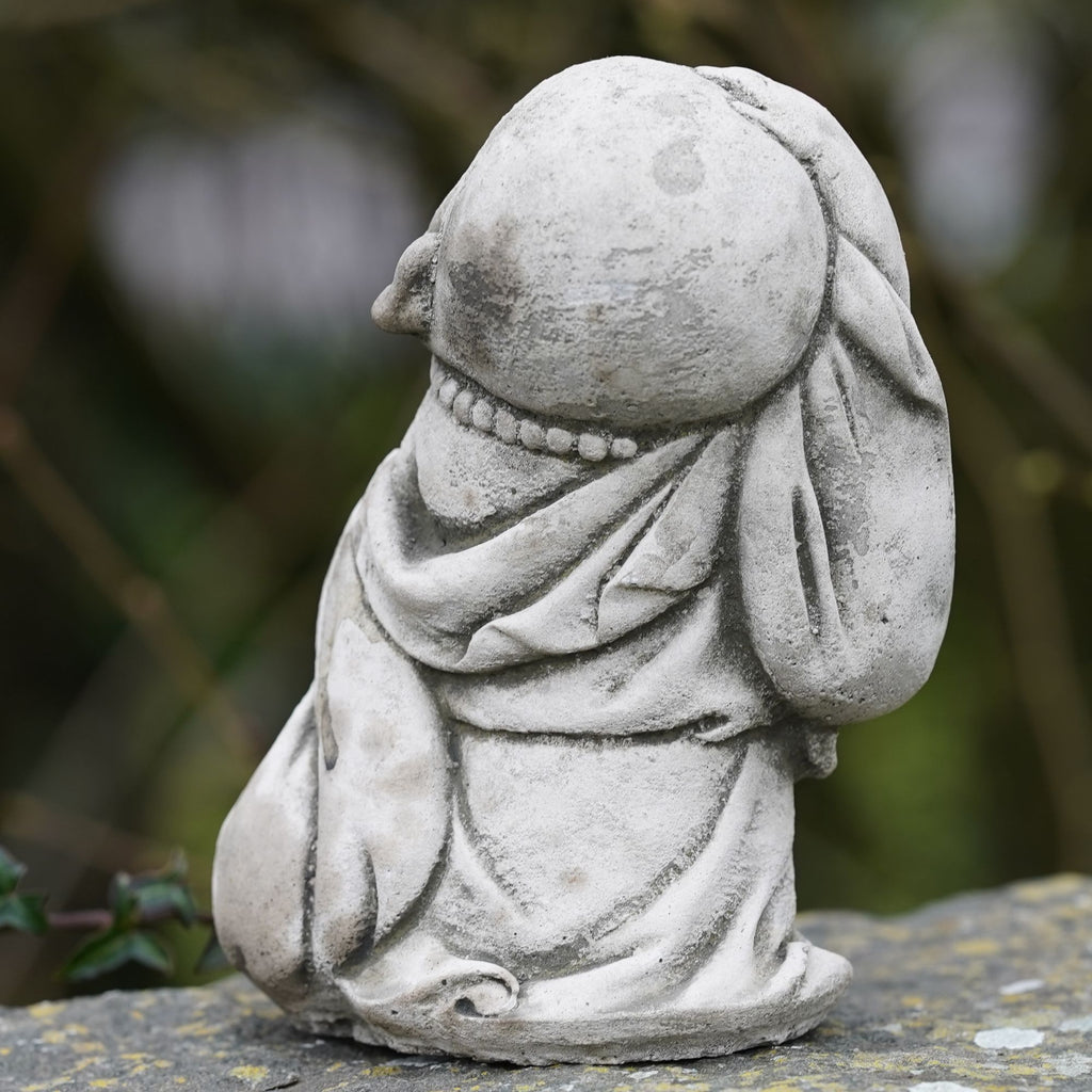 Wandering Monk Stone Statue