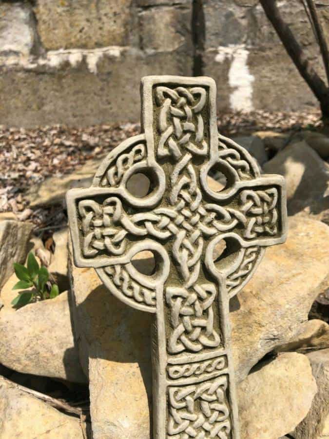 Celtic Cross Stone Plaque