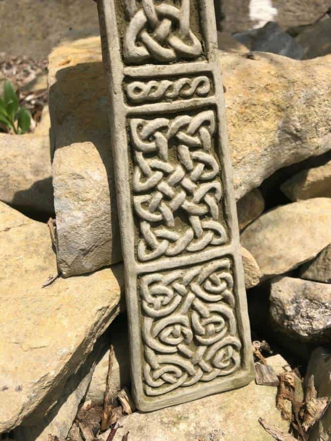 Celtic Cross Stone Plaque