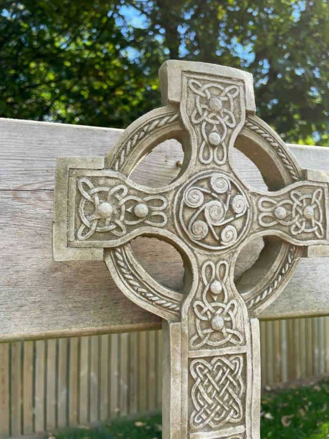 Celtic Cross Hanging Plaque