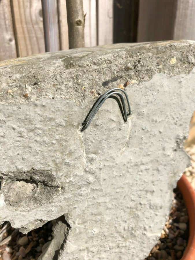 Art Nouveau Hanging Lady Shelf Stone Statue