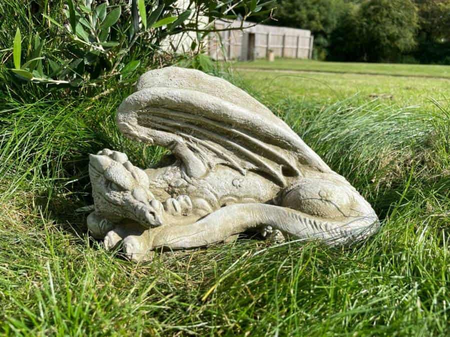 Winged Dragon Statue