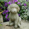 Cockapoo Puppy Dog Stone Statue