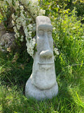 Easter Island Moai Head Bust Stone Statue
